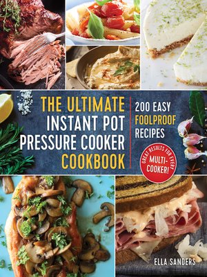 cover image of The Ultimate Instant Pot Pressure Cooker Cookbook